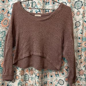 Cropped sweater